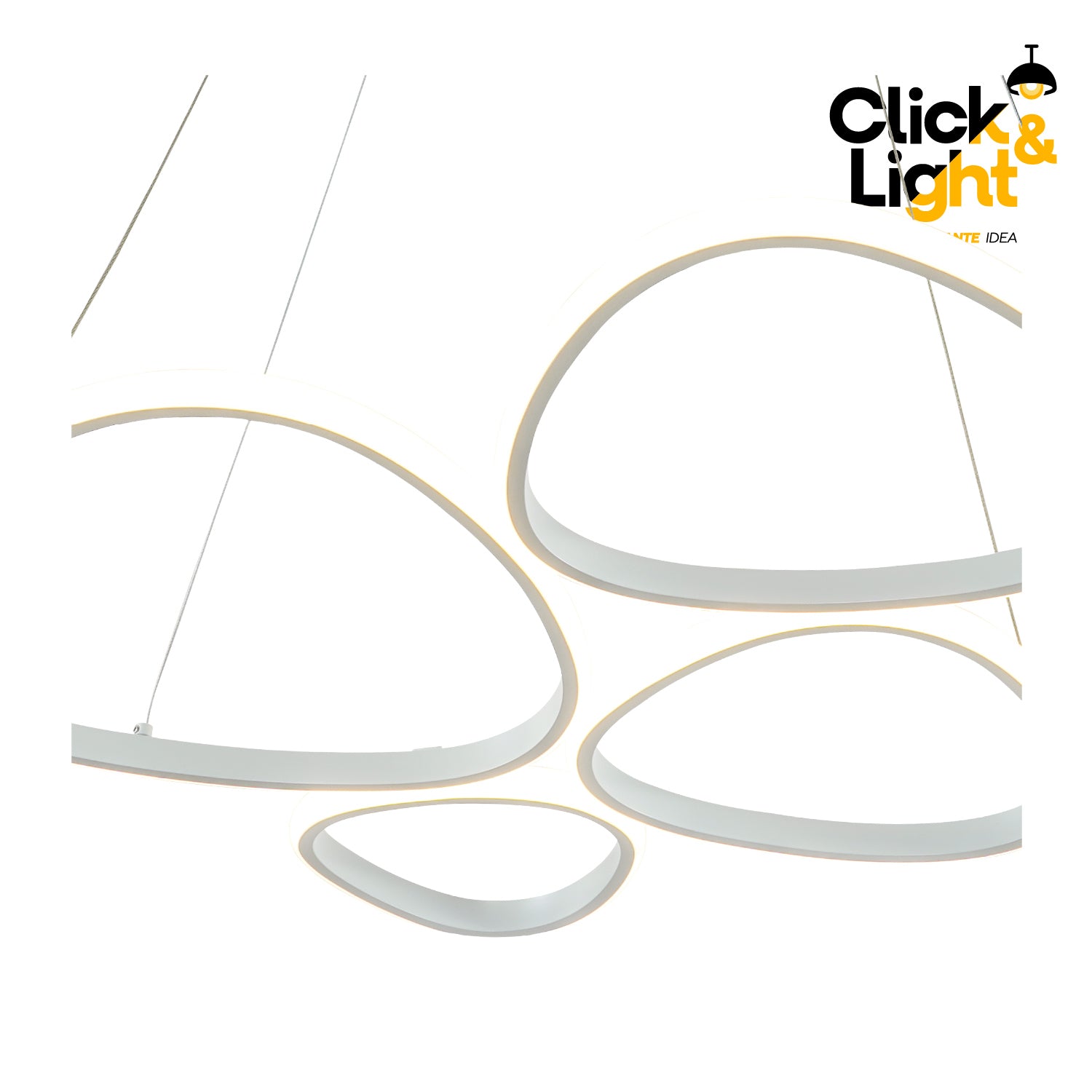 COLGANTE BRUMEL MODERNO COLOR BLANCO