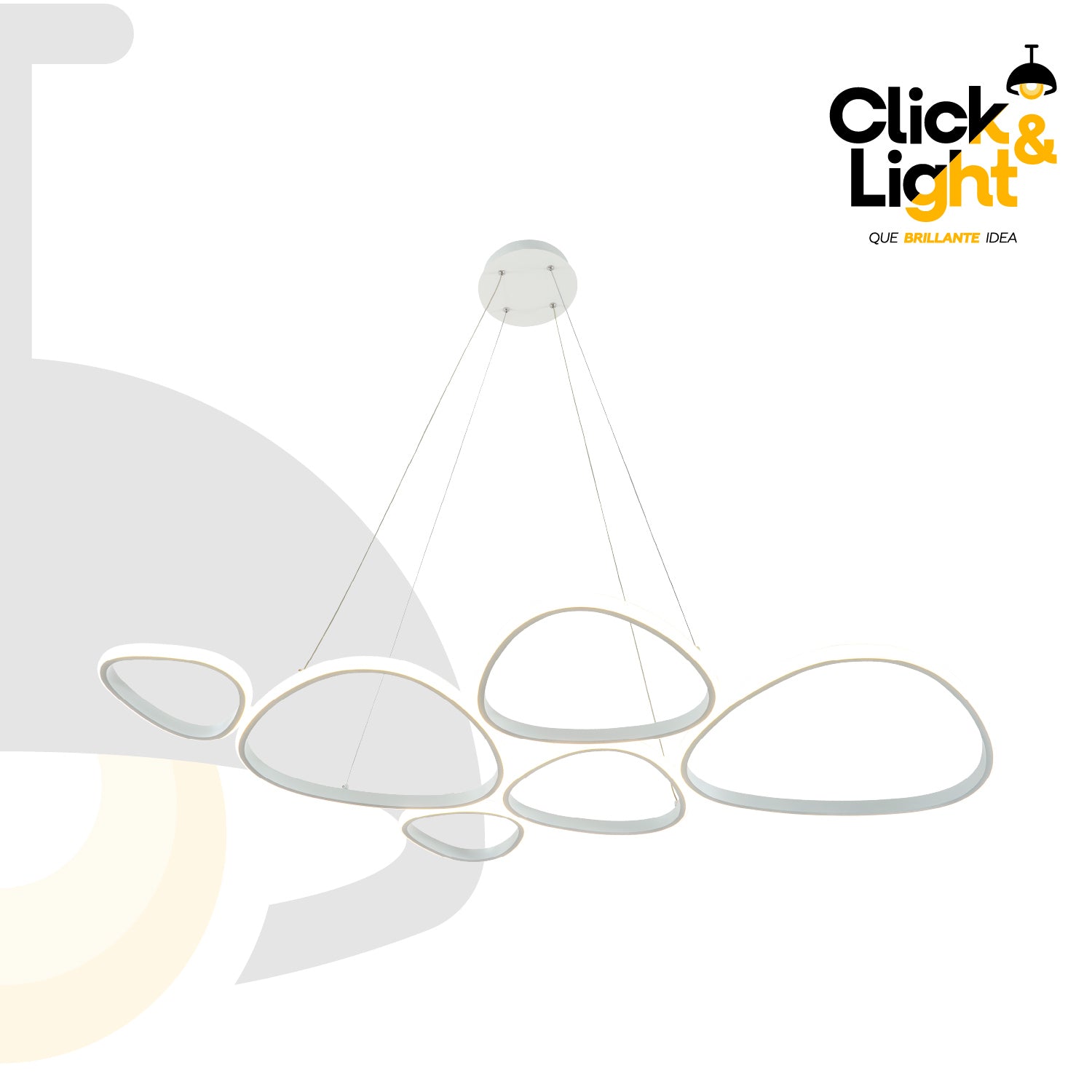 COLGANTE BRUMEL MODERNO COLOR BLANCO