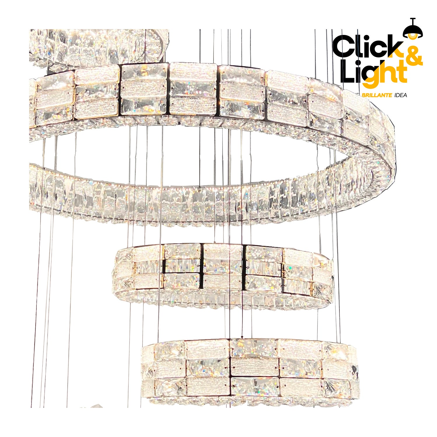 COLGANTE MODERNO MONICA DORADO CLARO