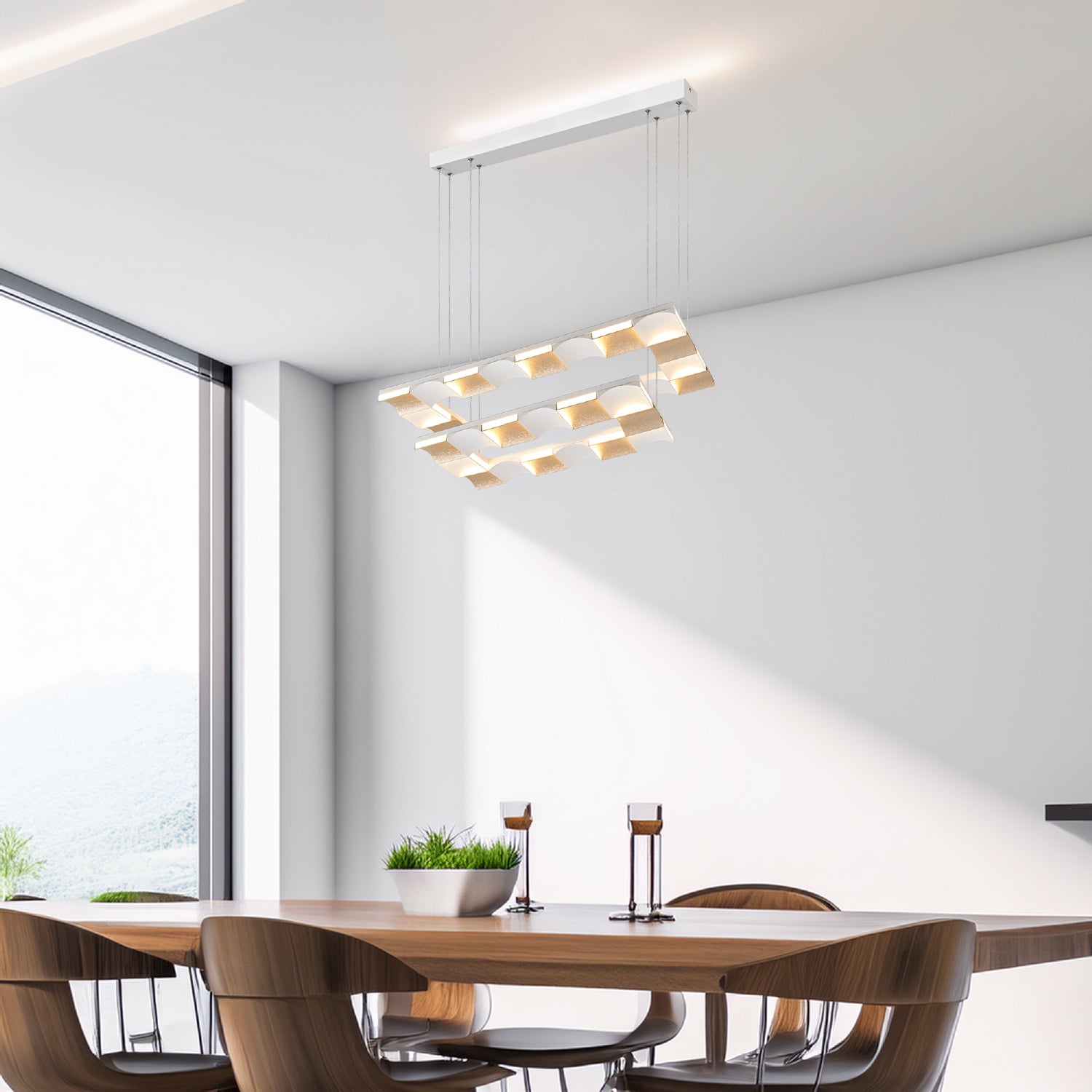 Colgante Doria Estilo Contemporáneo