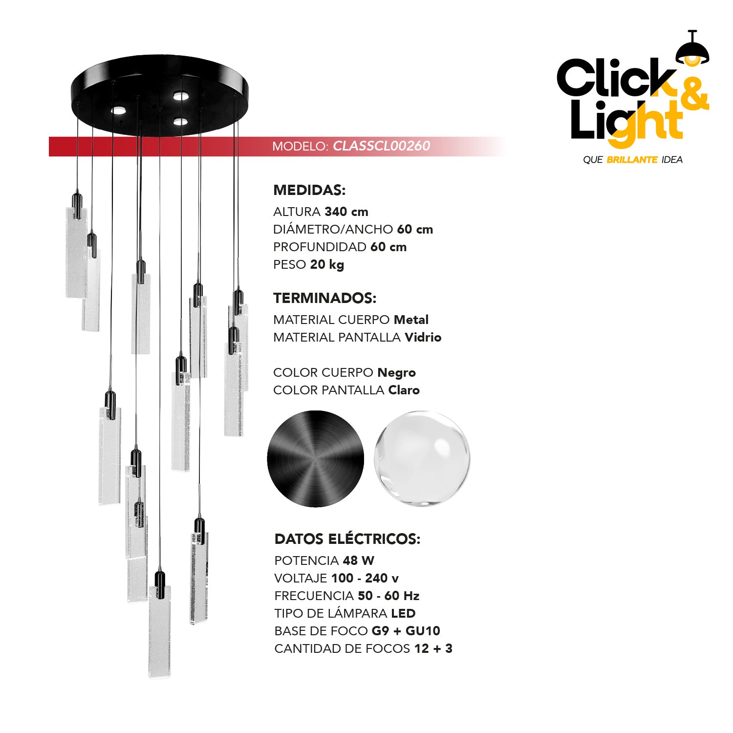 Colgante Monument Estilo Contemporáneo