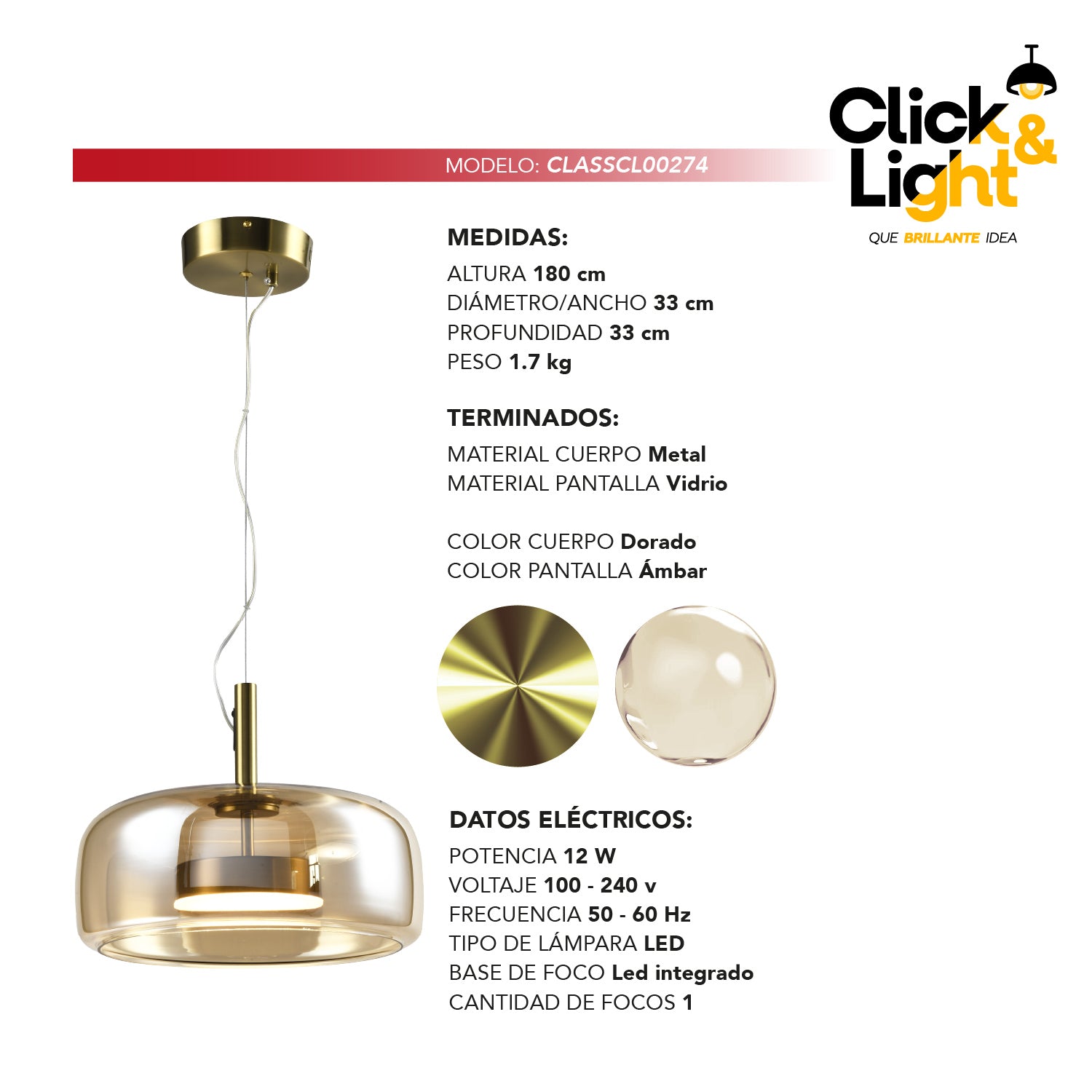 Colgante Zira Estilo Moderno