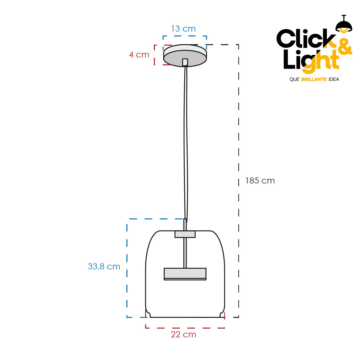 Colgante Aurelia Estilo Moderno