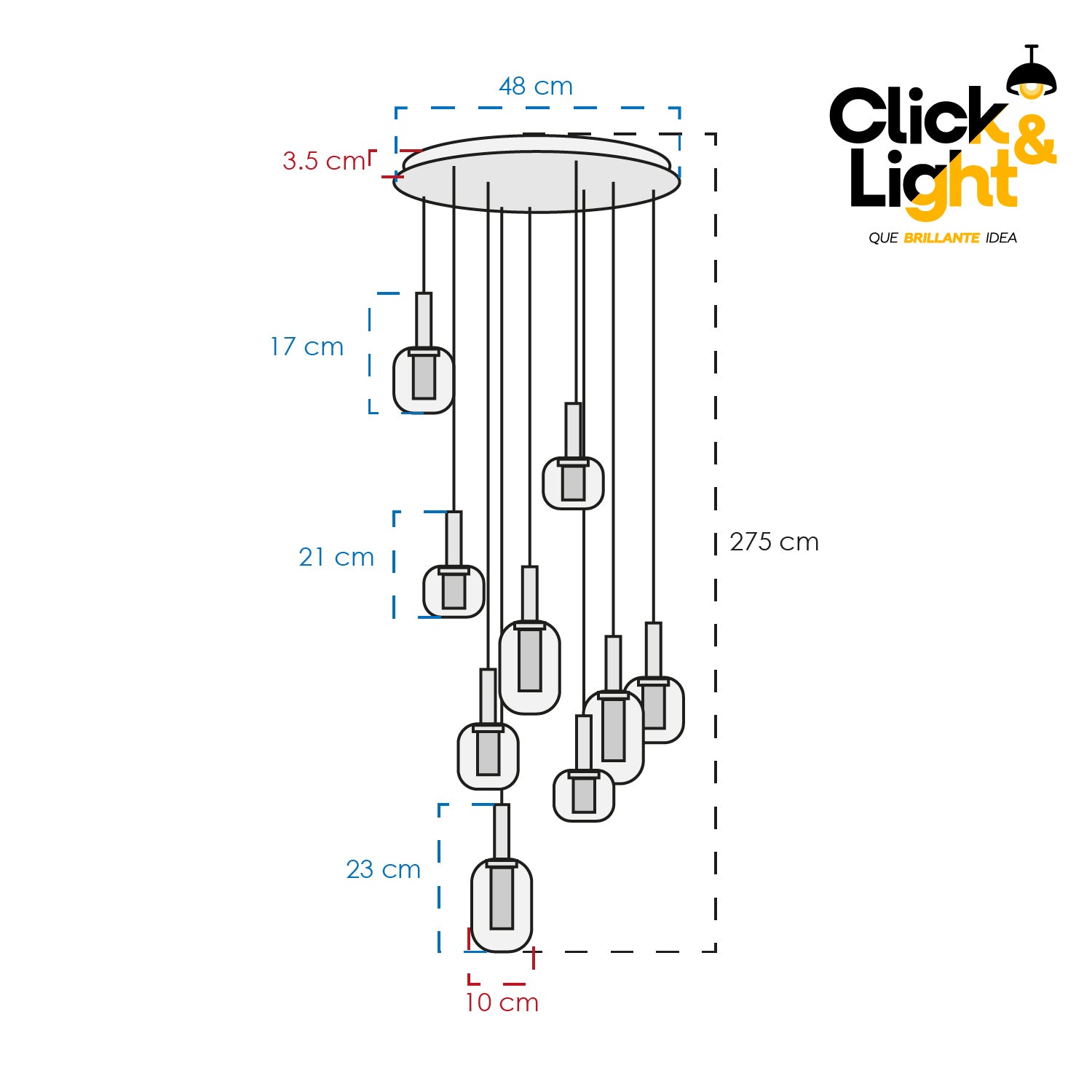 Colgante Varoa Estilo Moderno