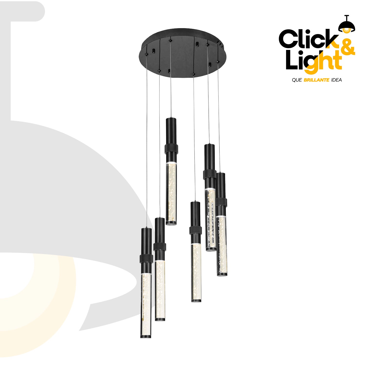 Lámpara Colgante Lumina Black