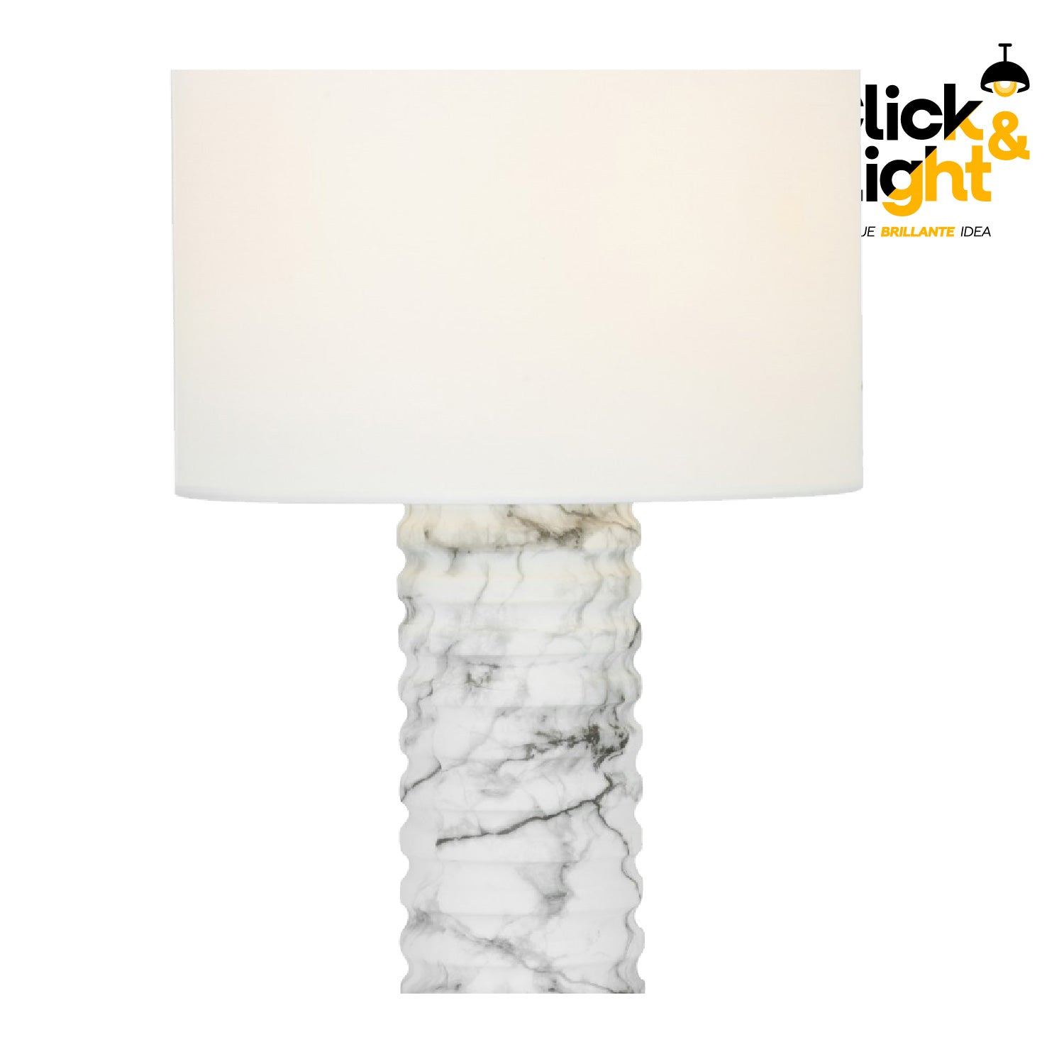 LÁMPARA DE MESA DIORÉ CONTEMPORÁNEA BLANCO