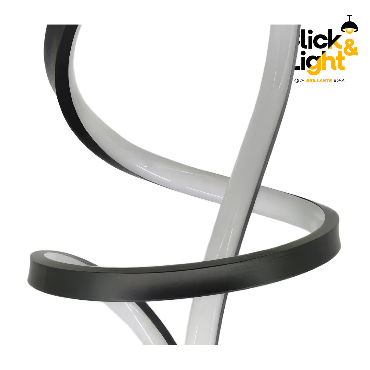 Lámpara de Mesa COUP Moderna Negra Led