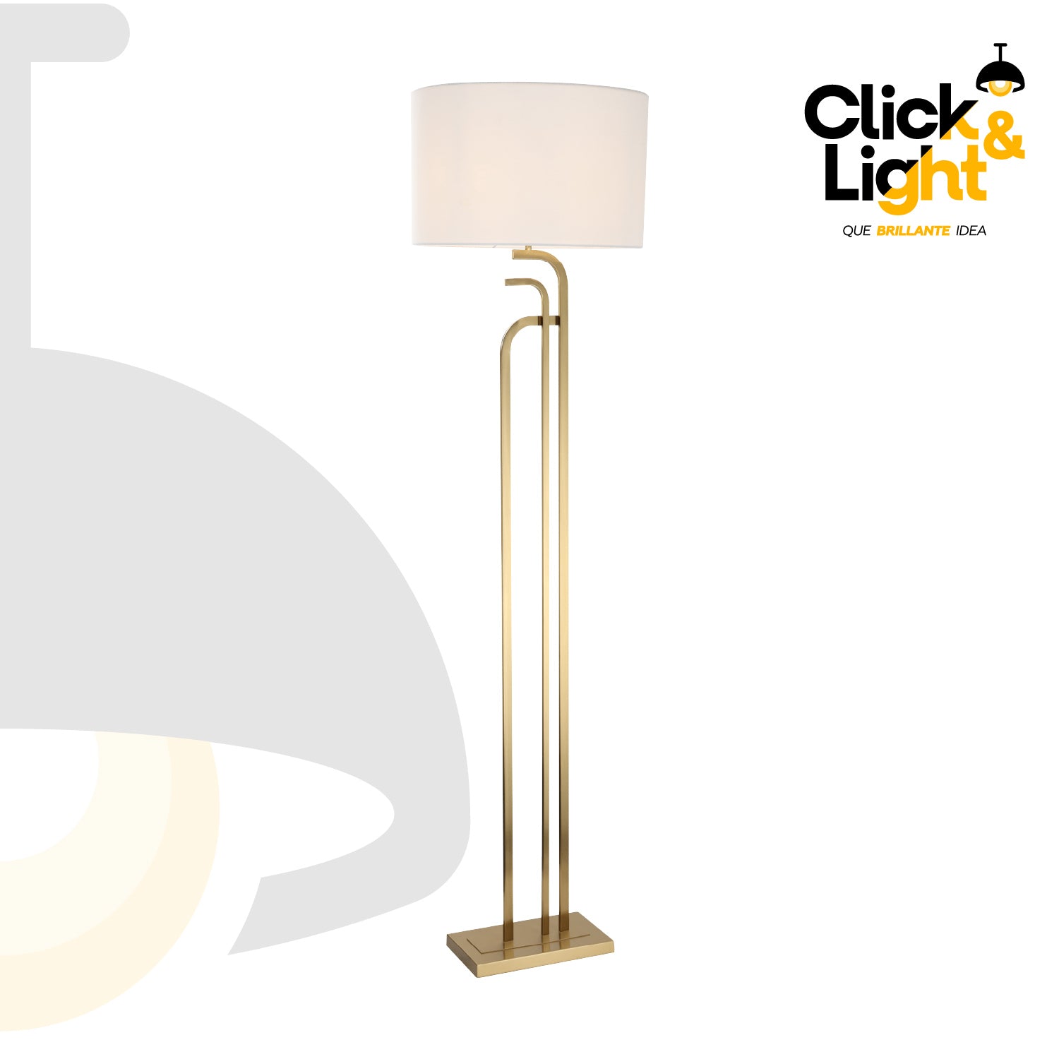 Lámpara De Pie Estilo Moderno