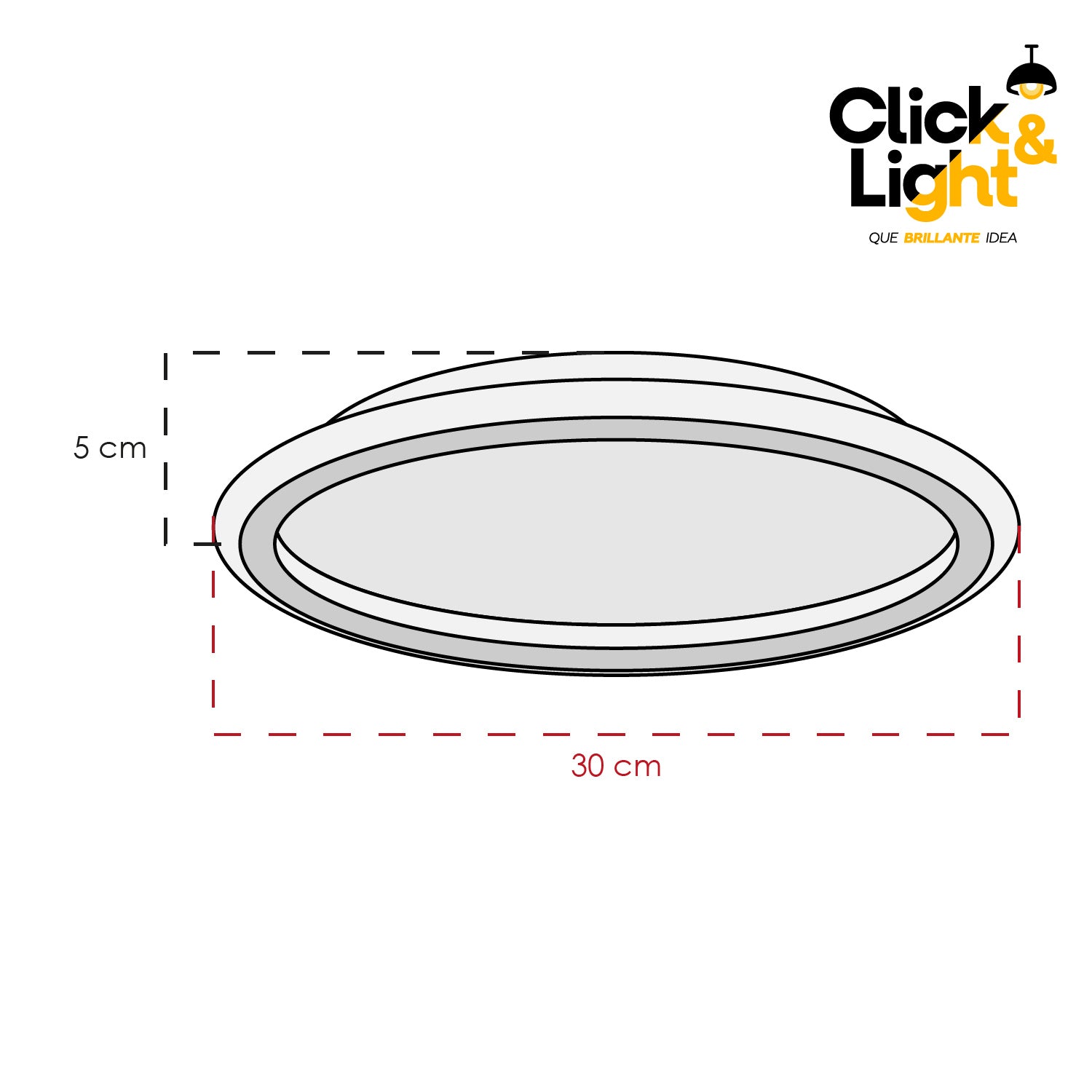 Plafón Arlo Estilo Contemporáneo