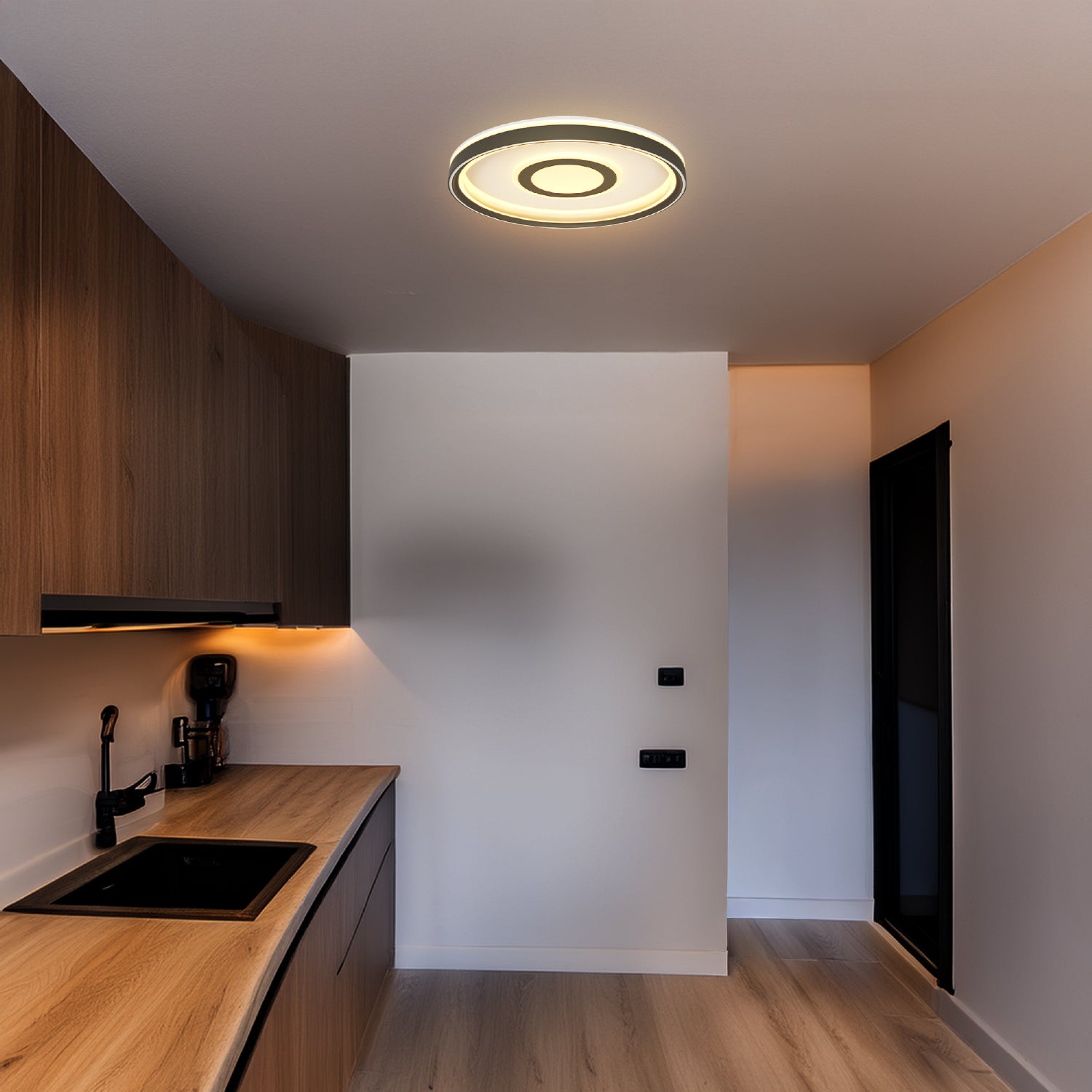Plafón Domo Estilo Contemporáneo