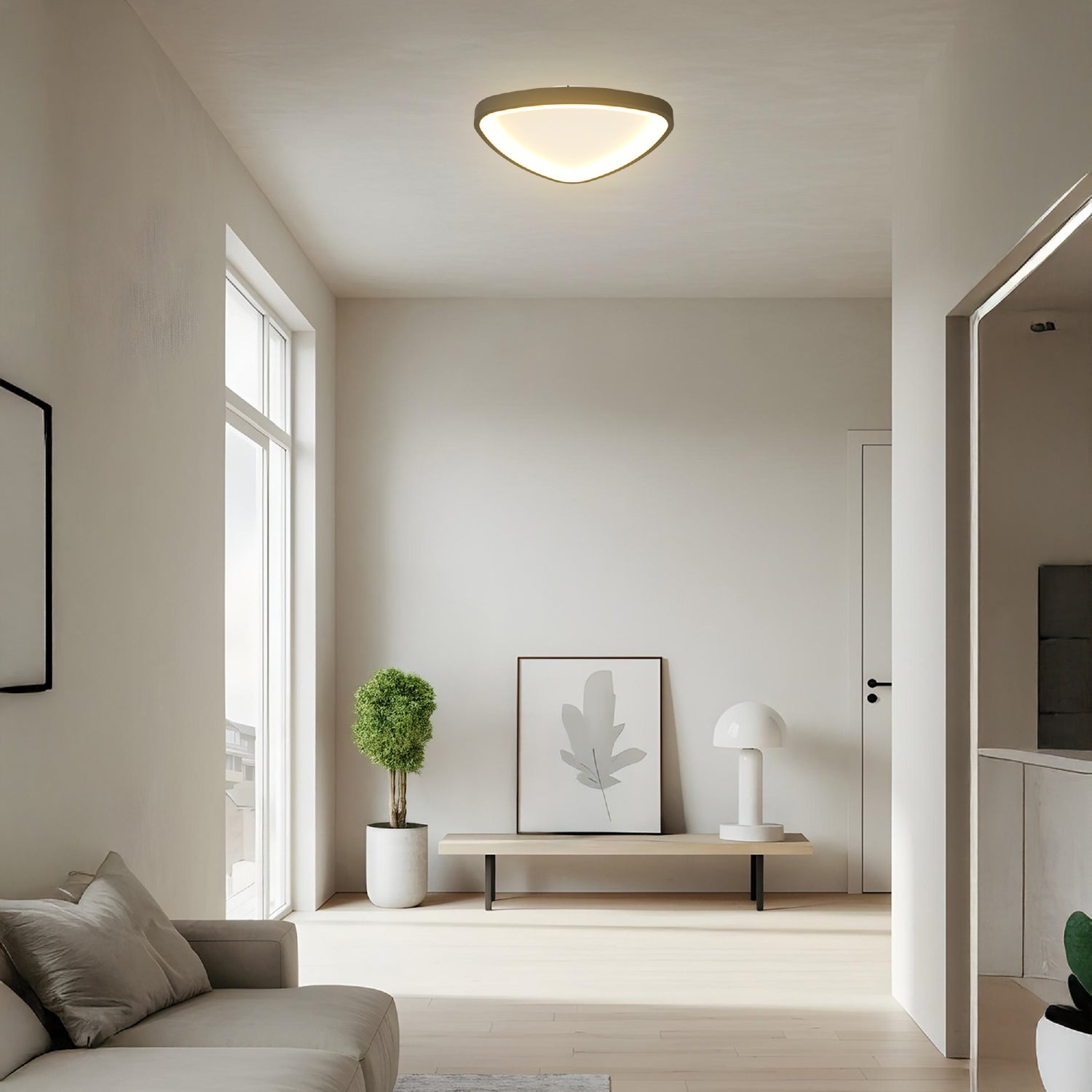 Plafón Tria Estilo Contemporáneo