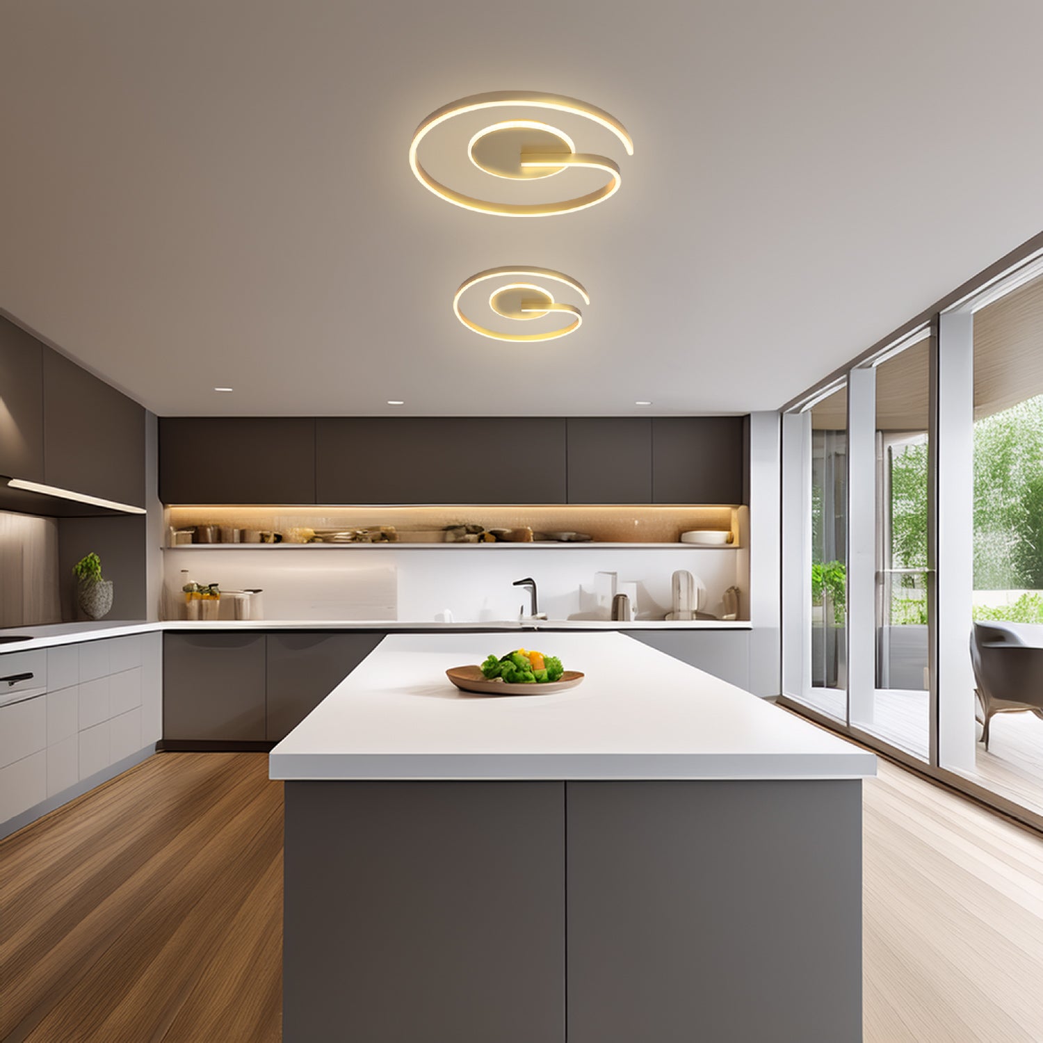 Plafón Solé Estilo Minimalista
