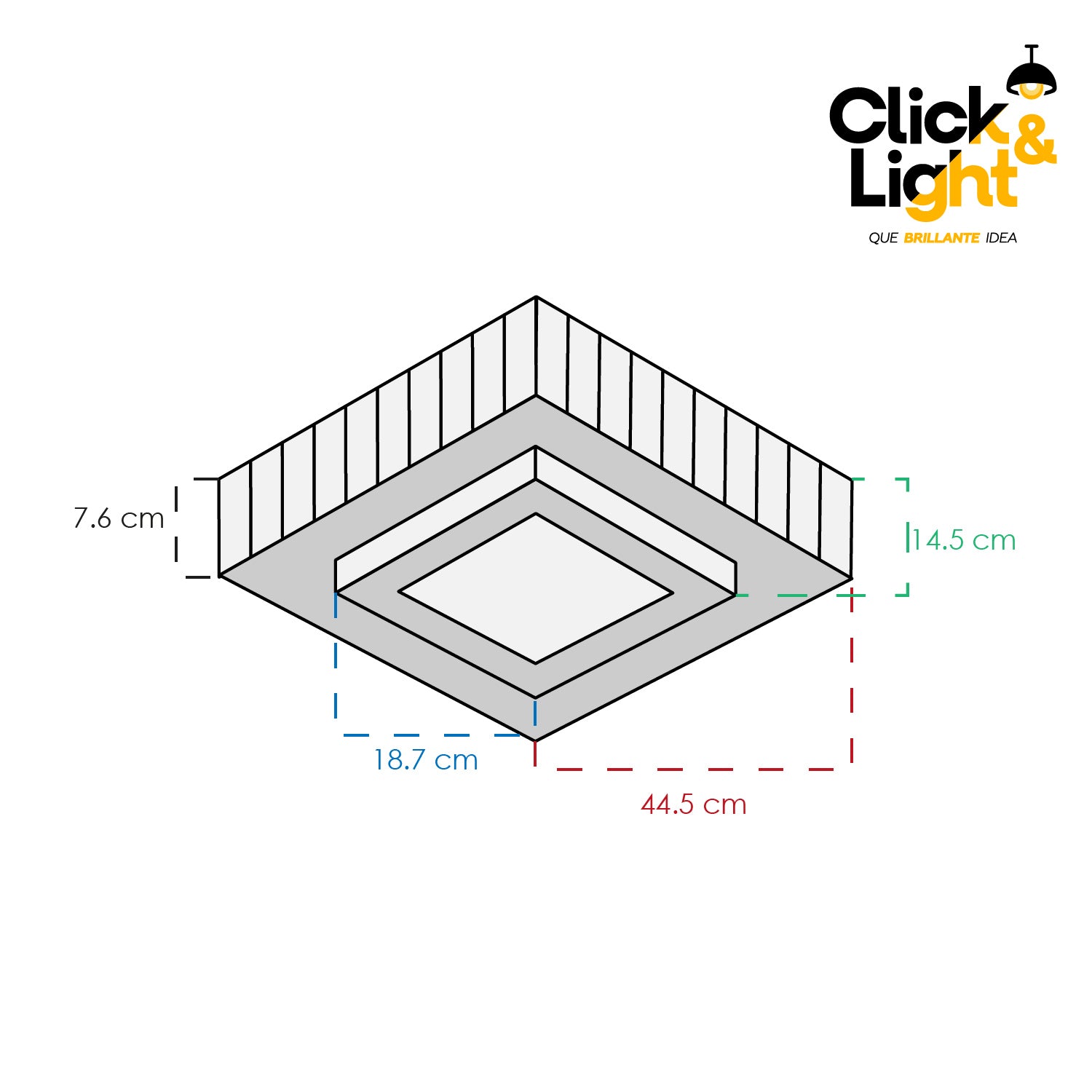 Plafón Estilo Moderno