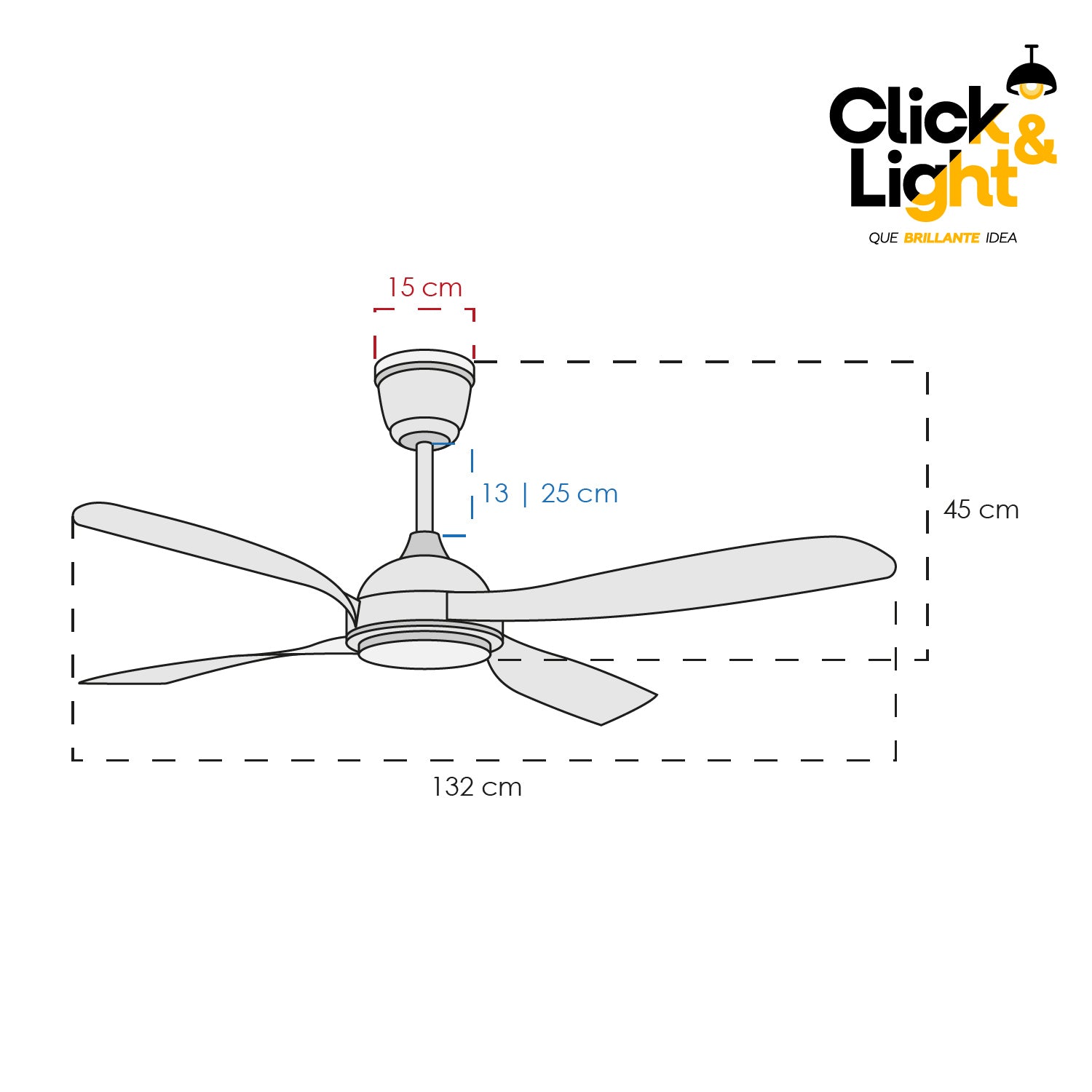 Ventilador Aero Estilo Contemporáneo