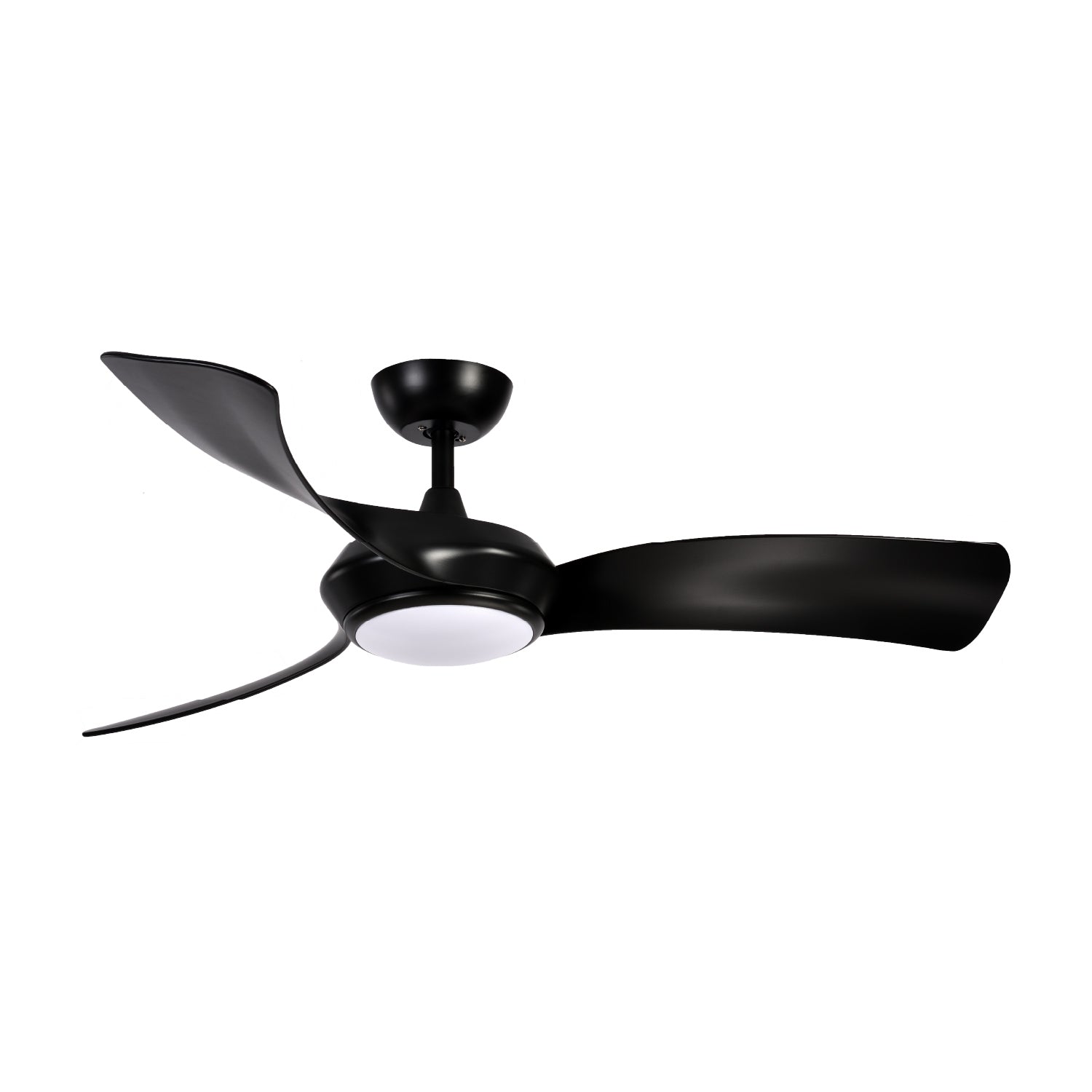 Ventilador Cyclon LED Contemporáneo Negro - Click & Light