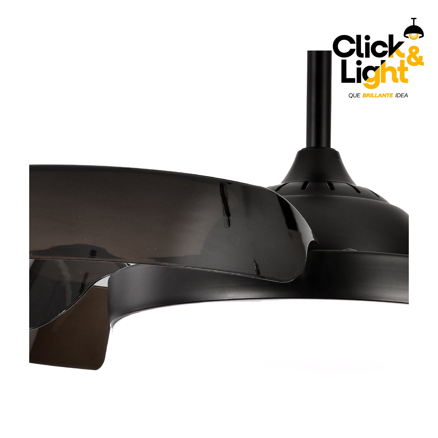 Detalle del difusor de acrílico blanco con LED integrado del Flux