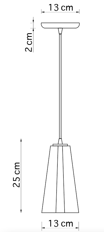 Colgante Issu Moderno