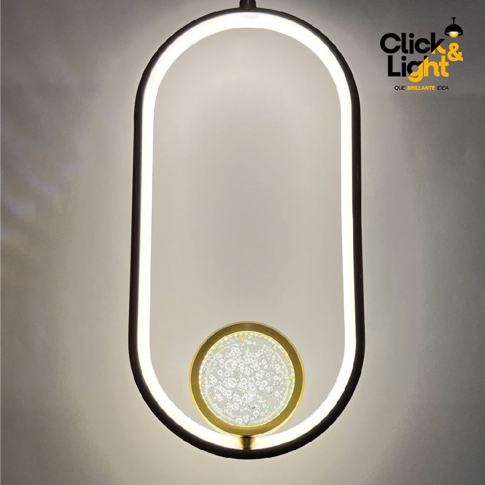 COLGANTE LUREX LED