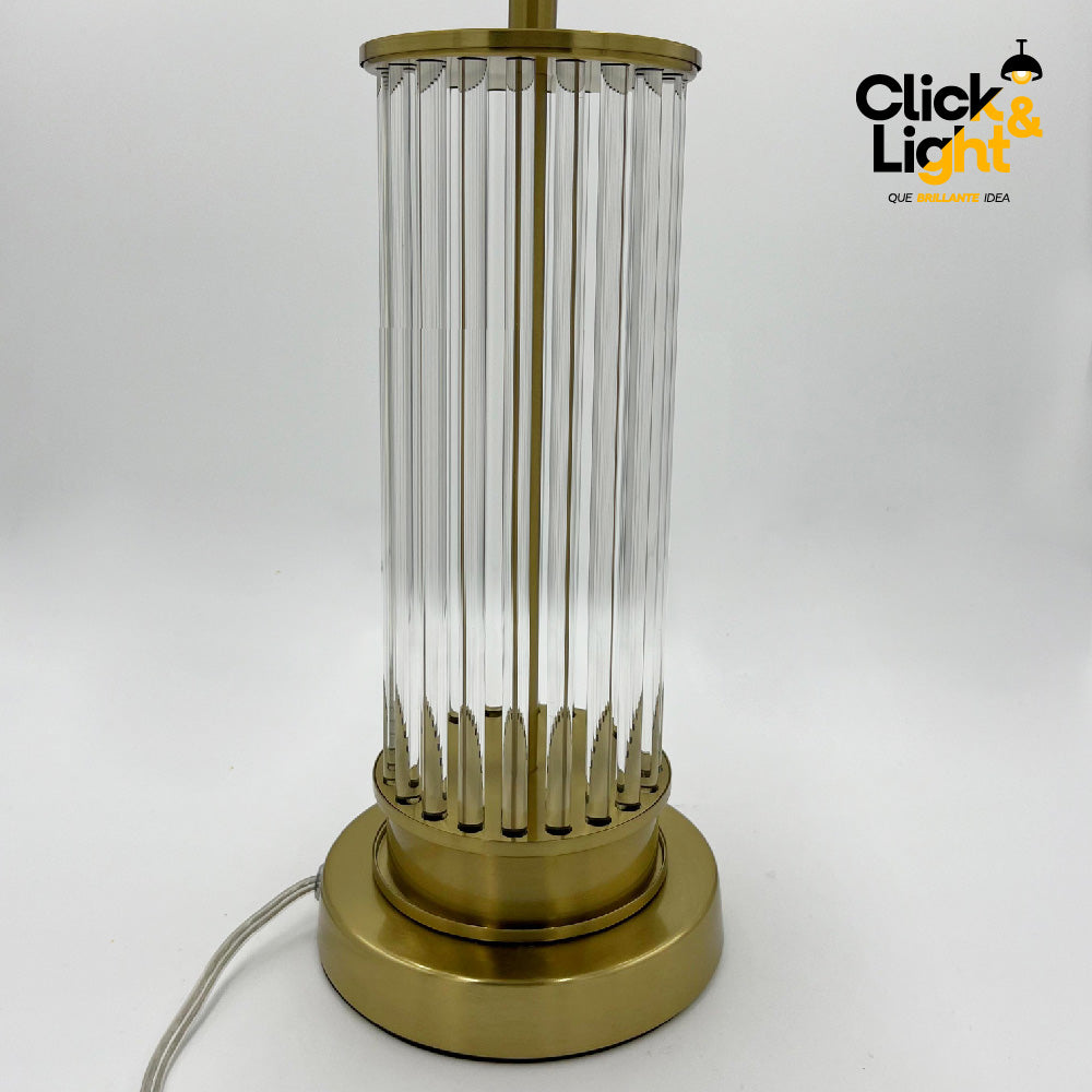 LAMPARA DE MESA LUXEN CLASICA