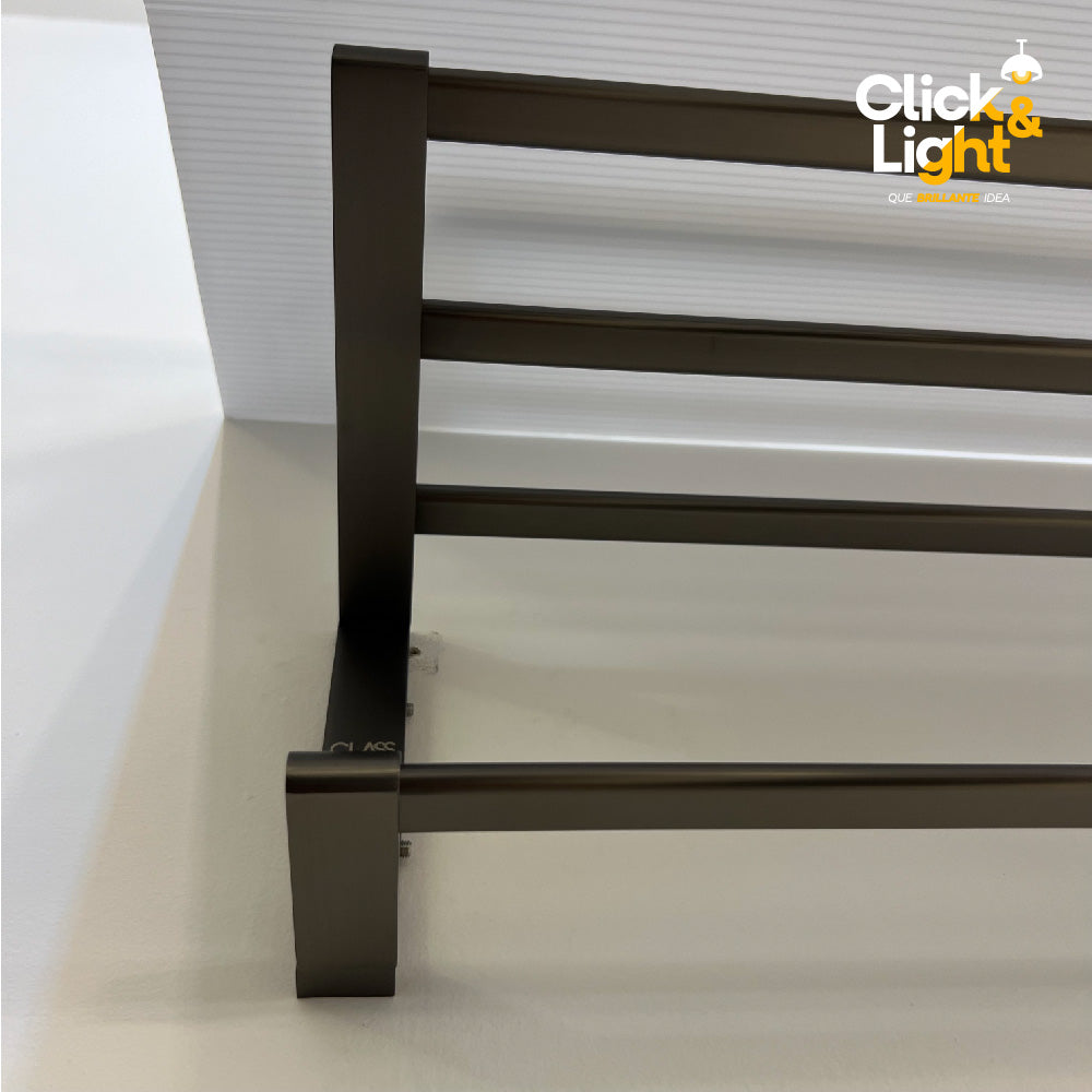 TOALLERO TERRY DOBLE NEGRO