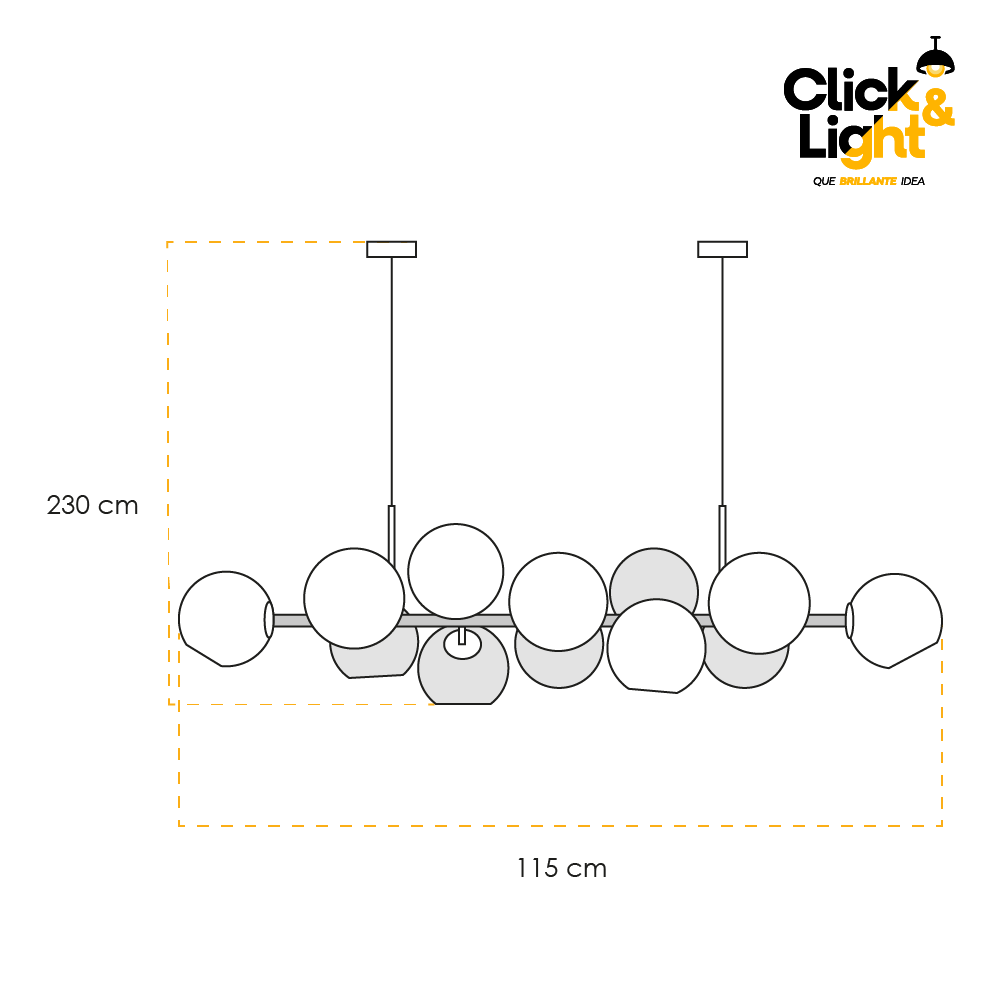LAMPARA COLGANTE MODERNO KANDRU