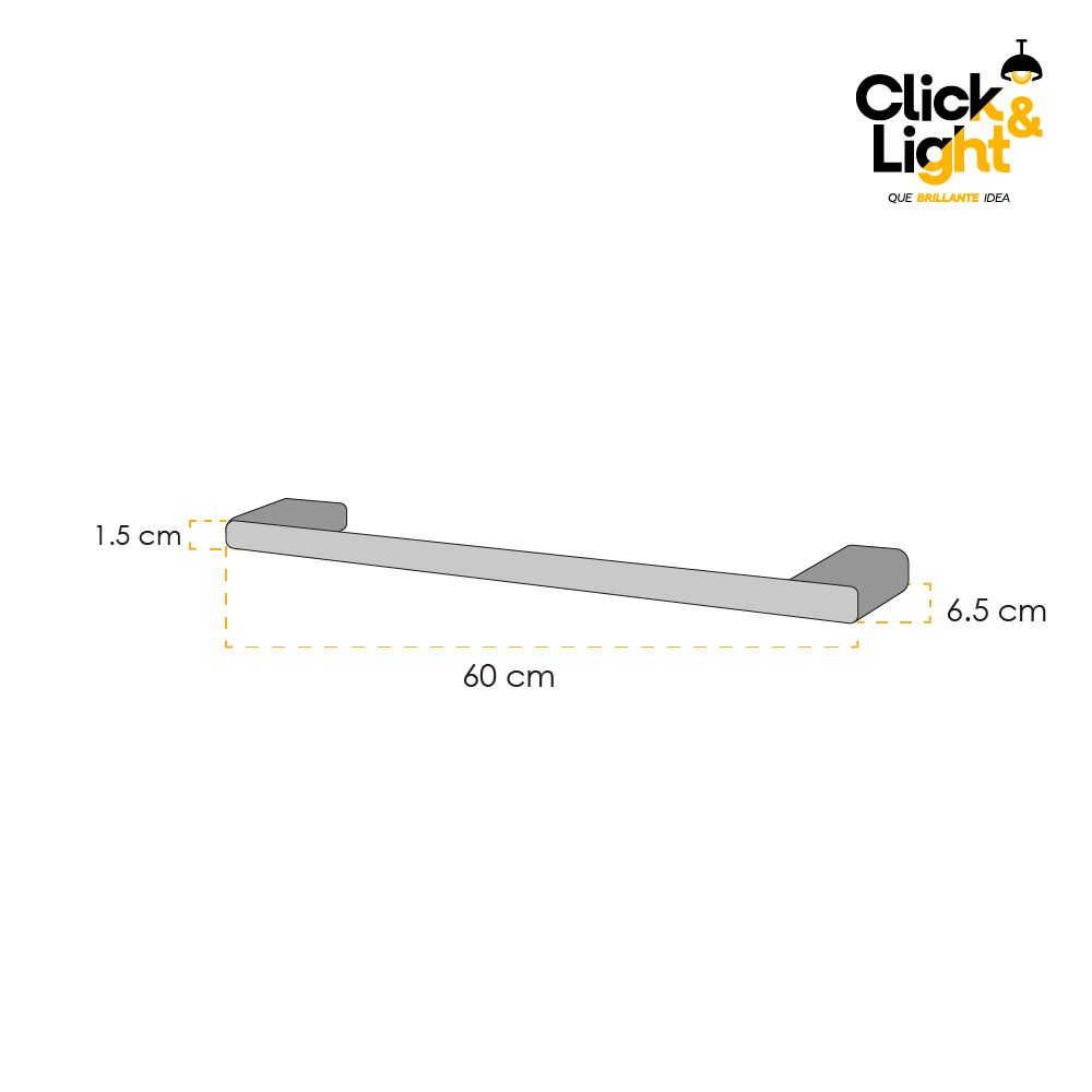 TOALLERO MARINA GRIS GRANITO