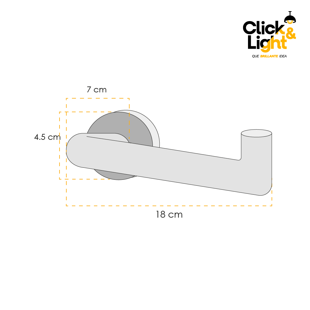 PORTAPAPEL NOJOM NEGRO MATE