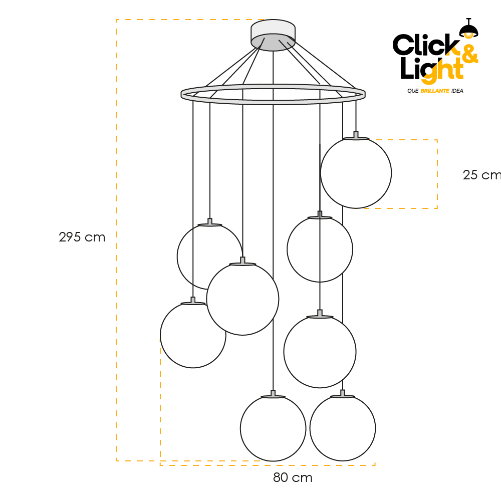 LÁMPARA COLGANTE KOALA