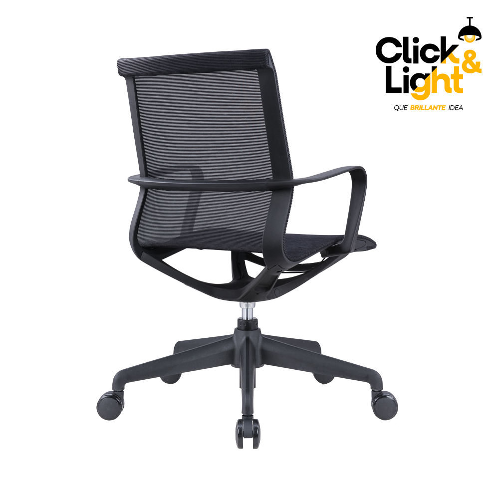 SILLA SEMI-EJECUTIVA BIO OHE-114 NEGRO OFFIHO