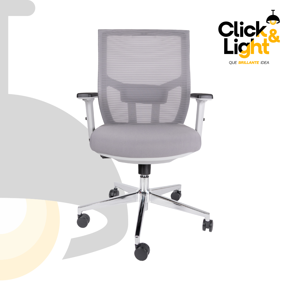 SILLA AIKO OHE-703 GRIS OFFIHO