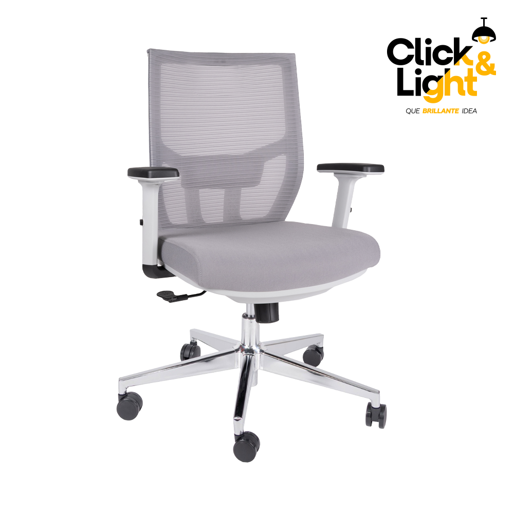 SILLA AIKO OHE-703 GRIS OFFIHO