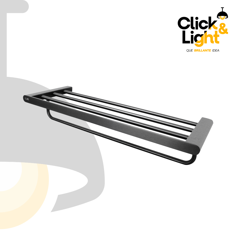 TOALLERO JUCA DOBLE GRIS GRANITO