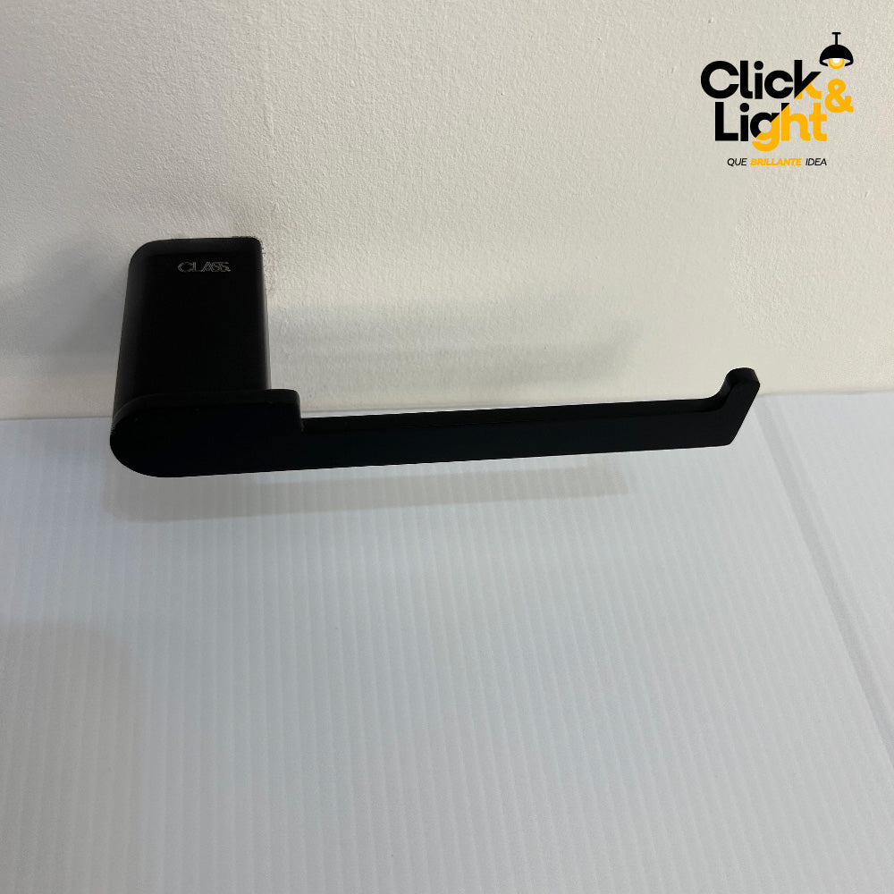 PORTAPAPEL LAURA S93002H-B NEGRO MATE