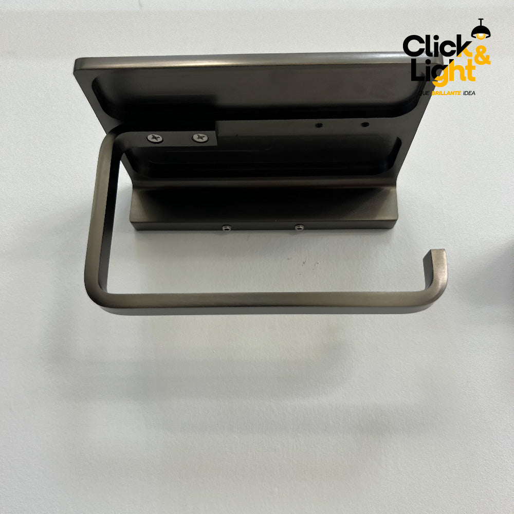 PORTAPAPEL CROMIEM GRIS GRANITO