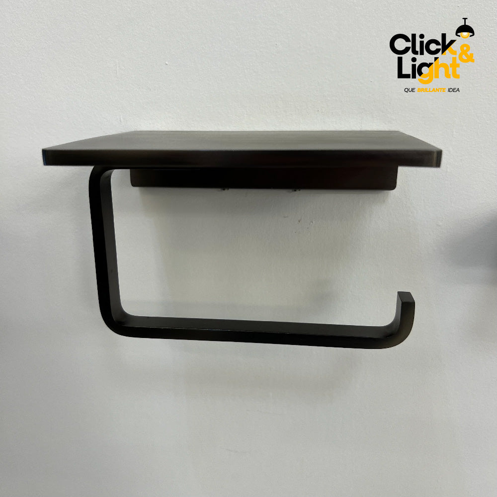 PORTAPAPEL CROMIEM GRIS GRANITO