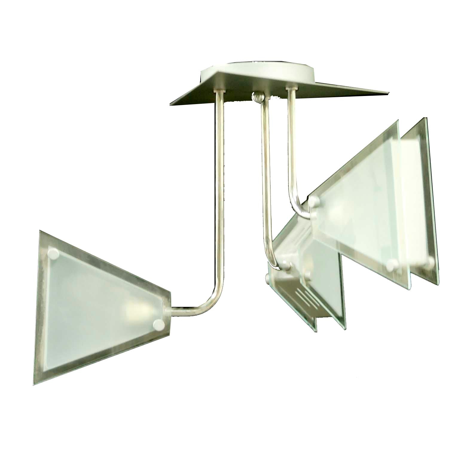 PLAFON 3 LUZ ALMADA ESTILO CONTEMPORANEO