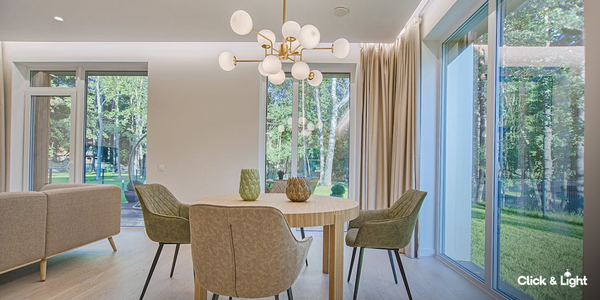 ¿Conoces qué tipo de lámparas de techo combinan con la decoración de tu hogar?