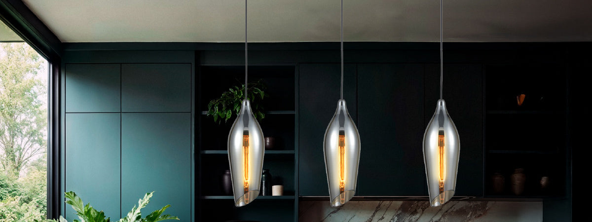 Colgantes Individuales: Diseño Versátil y Luz Focalizada para tu Hogar