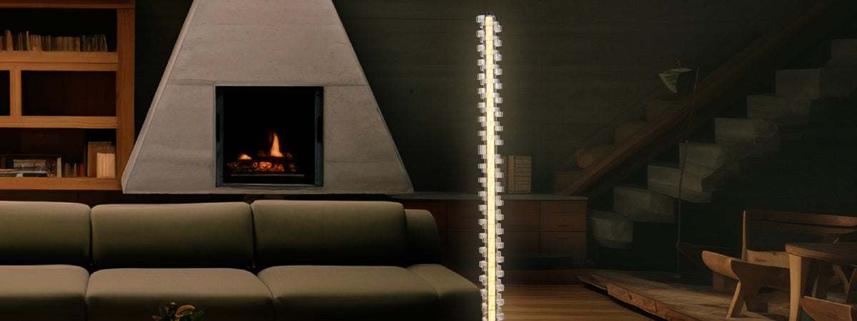 Lámparas de Piso: Sofisticación y Luz de Acento para tu Hogar