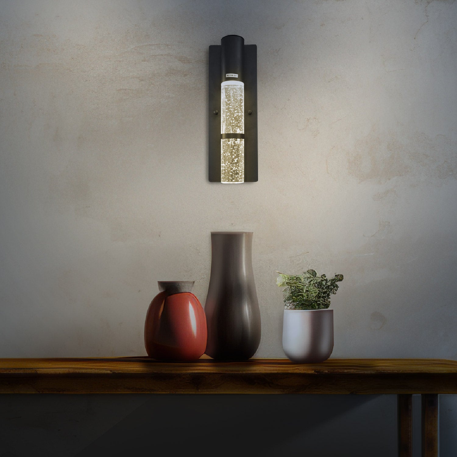 ARBOTANTE KASS CONTEMPORÁNEO COLOR NEGRO CLARO