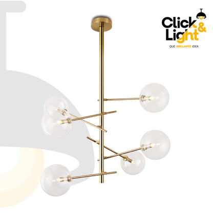Colgante Ariana Moderno - Click & Light