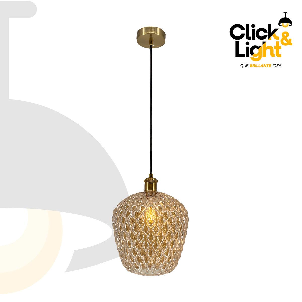Colgante Polux Individual Moderno · Click & Light México