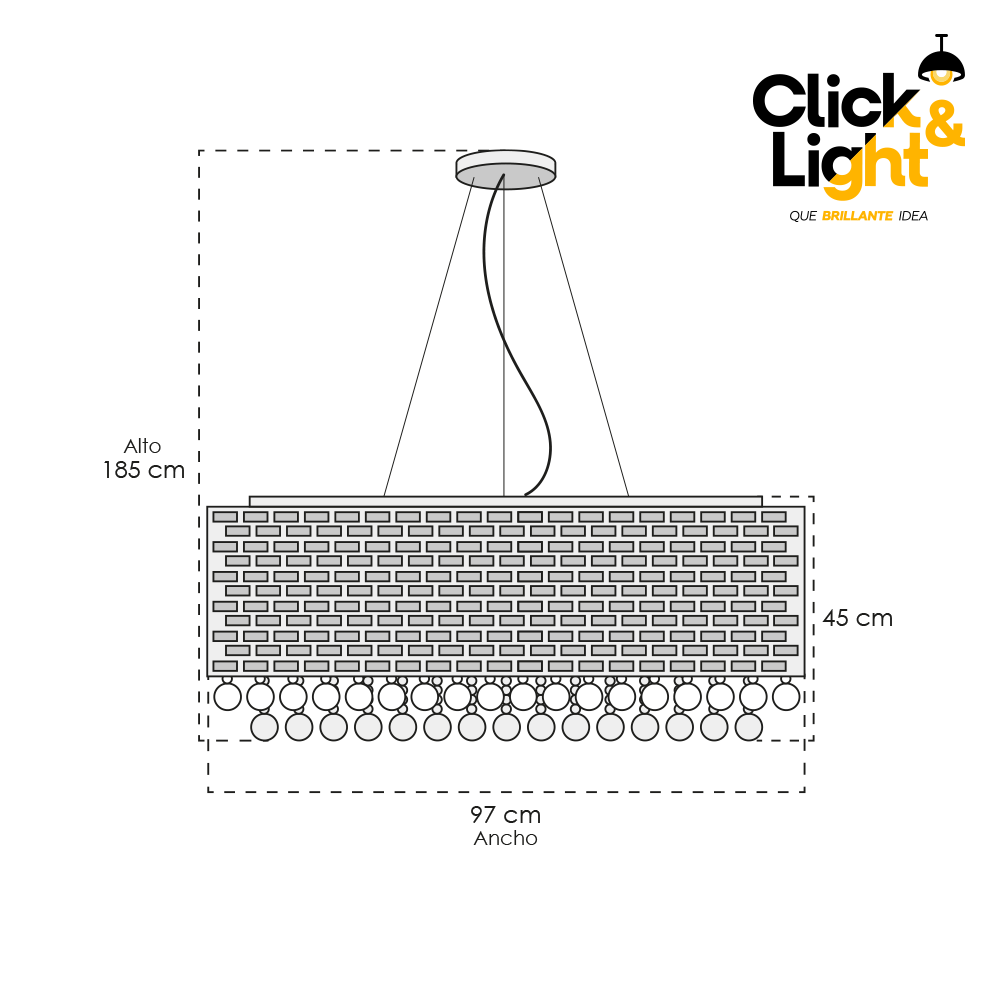 LAMPARA COLGANTE OVAL ACERO INOX MODERNO