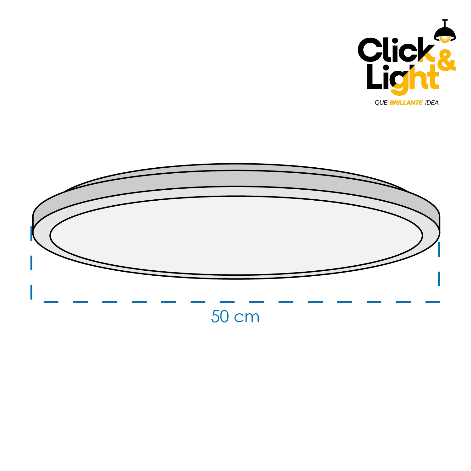 Plafón Cénit Estilo Minimalista