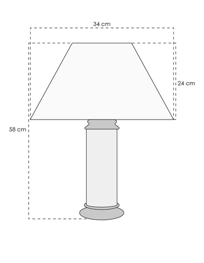 LAMPARA DE MESA ALABASTRO JANE ANTIGUA