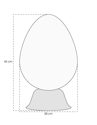 LAMPARA DE MESA PIO ALABASTRO ESTILO CONTEMPORANEO