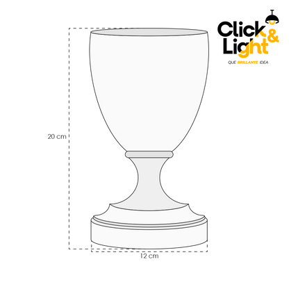 LAMPARA DE MESA FENIX ALABASTRO ESTILO COMTEMPORANEO MOD. L 14033