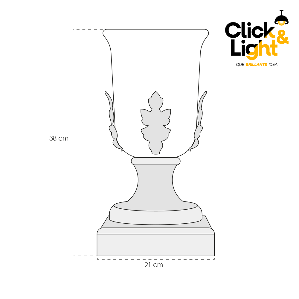 LAMPARA DE MESA CLARY ALABASTRO ANTIGUA