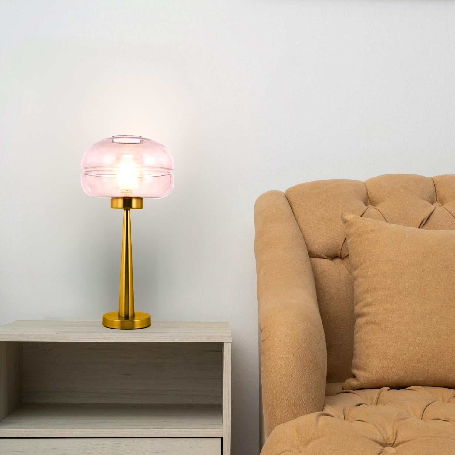 LAMPARA DE MESA MUSH CONTEMPORÁNEA