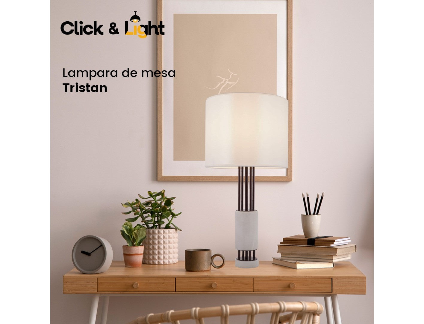 LAMPARA DE MESA TRISTAN MODERNA